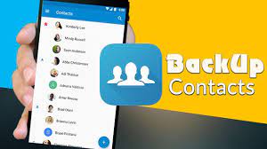 Backup android contacts