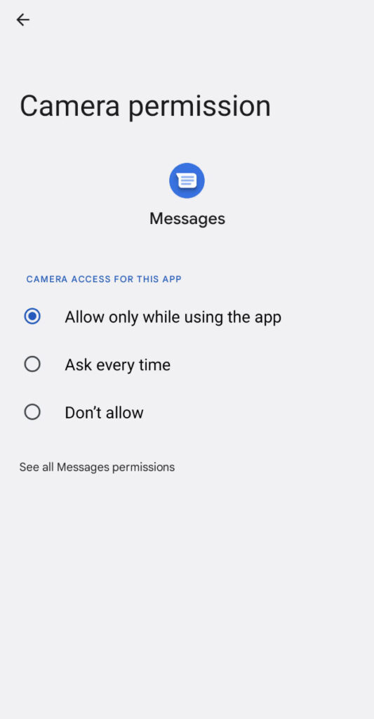 Camera-App-Permissions