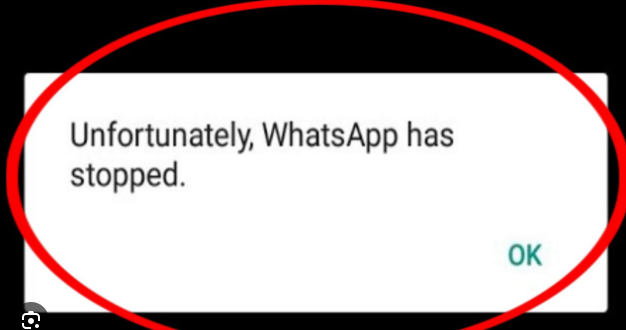 “Unfortunately, WhatsApp Has Stopped” Error