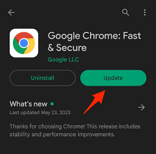 Update Chrome Browser