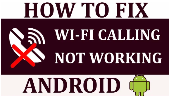 Wi-Fi not calling error