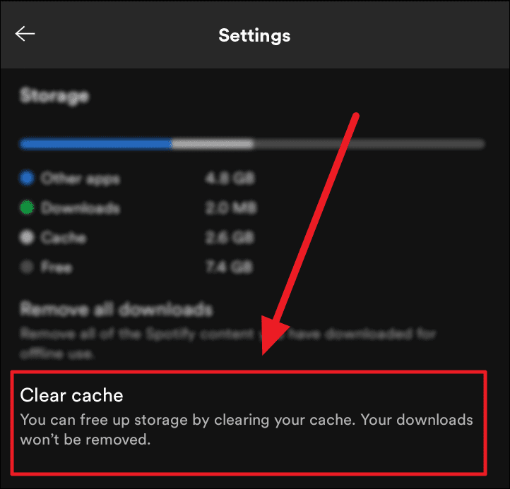 play store clear cache