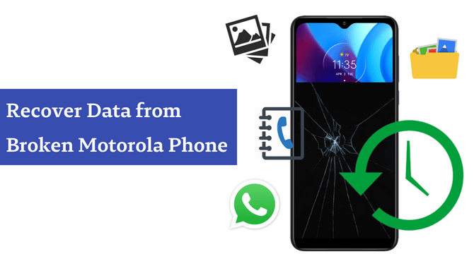 Restore lost data of Motorola phone