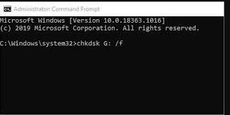 Recover DCIM Folder by using Command Line