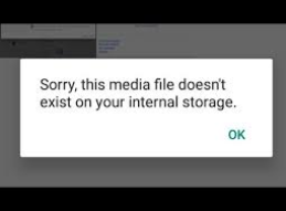 Stop This Media File Doesn’t Exist Error