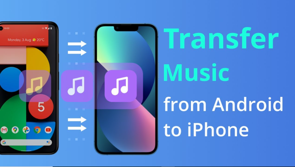 Transfer Music from Android to iPhone 