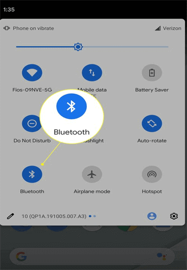 Bluetooth off