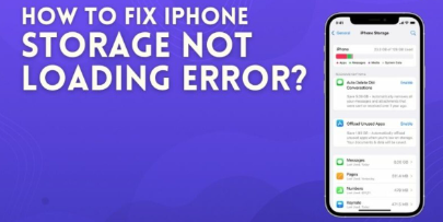  iPhone Storage Not Loading Issue
