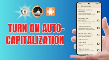 Turn Off Auto Capitalization Feature