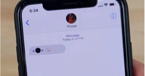 Black Dot Bug in iPhone