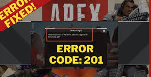 Apex Legends Mobile Error Code 201