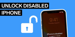 Unlock Disabled iPhone