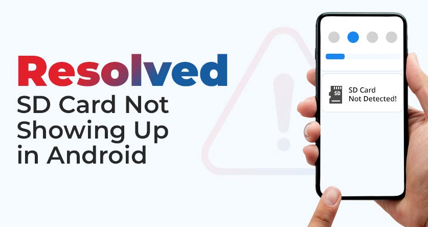 SD card is not showing in Android Issue