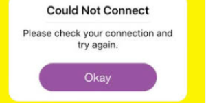 Snapchat Can’t Connect Error