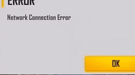 Free Fire Max Network Connection Error