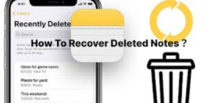 Restore Deleted Notes on iPhone